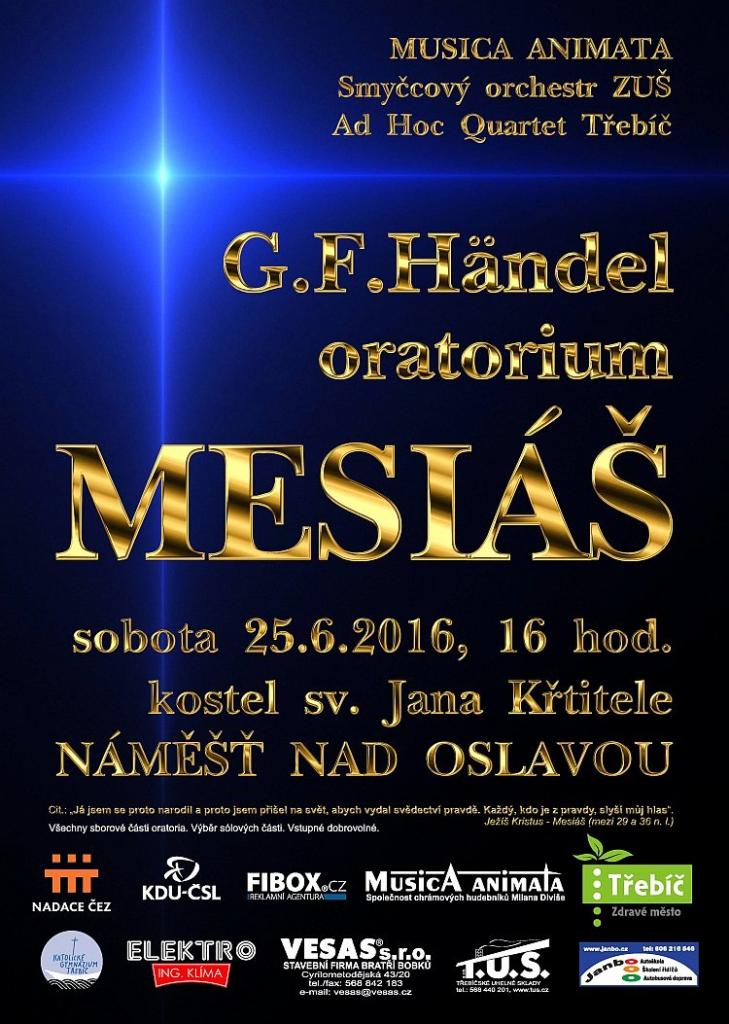 Mesiáš - Musica animata - Náměšť nad Oslavou